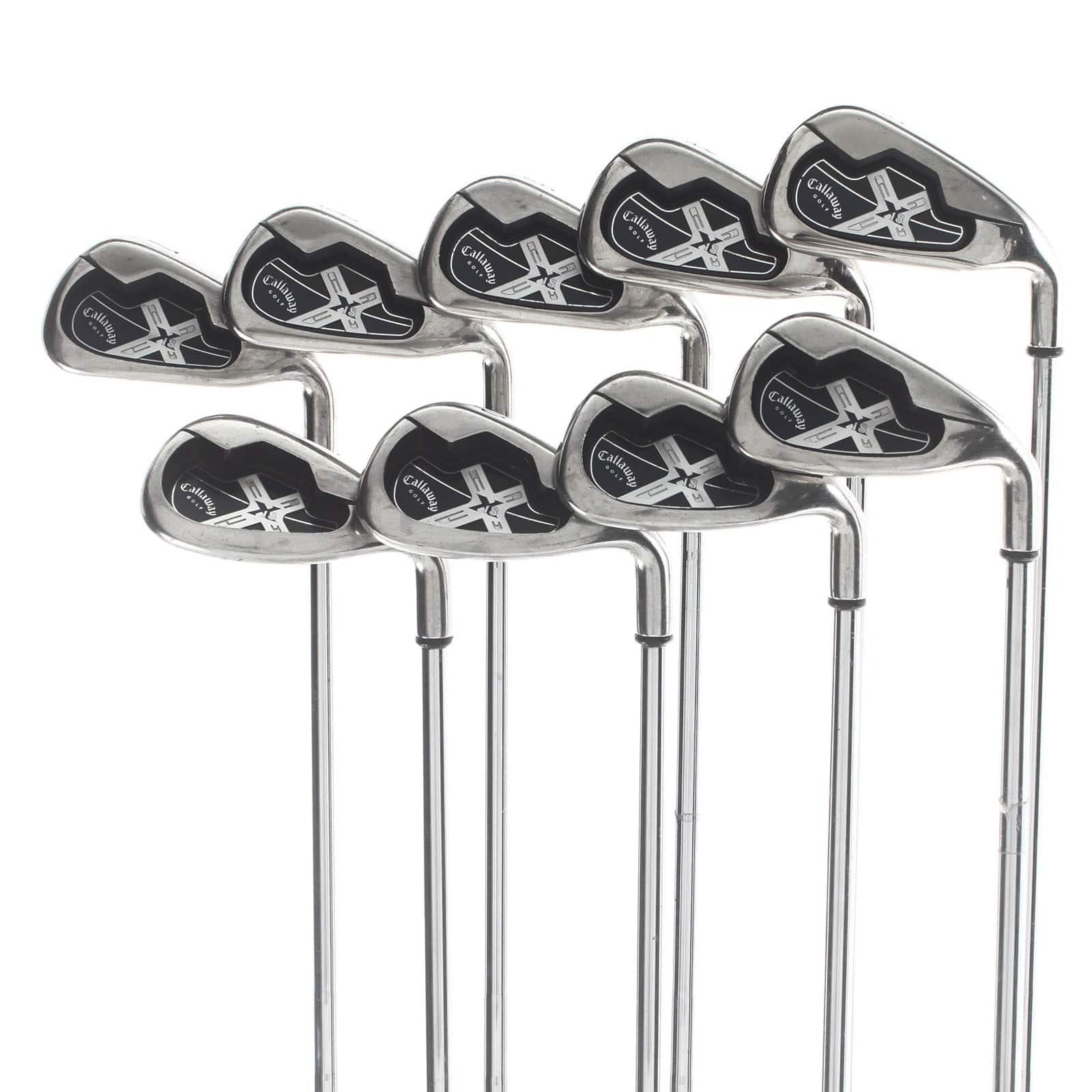 Callaway X-18 Steel Mens Right Hand Irons 3-SW Regular - Callaway X