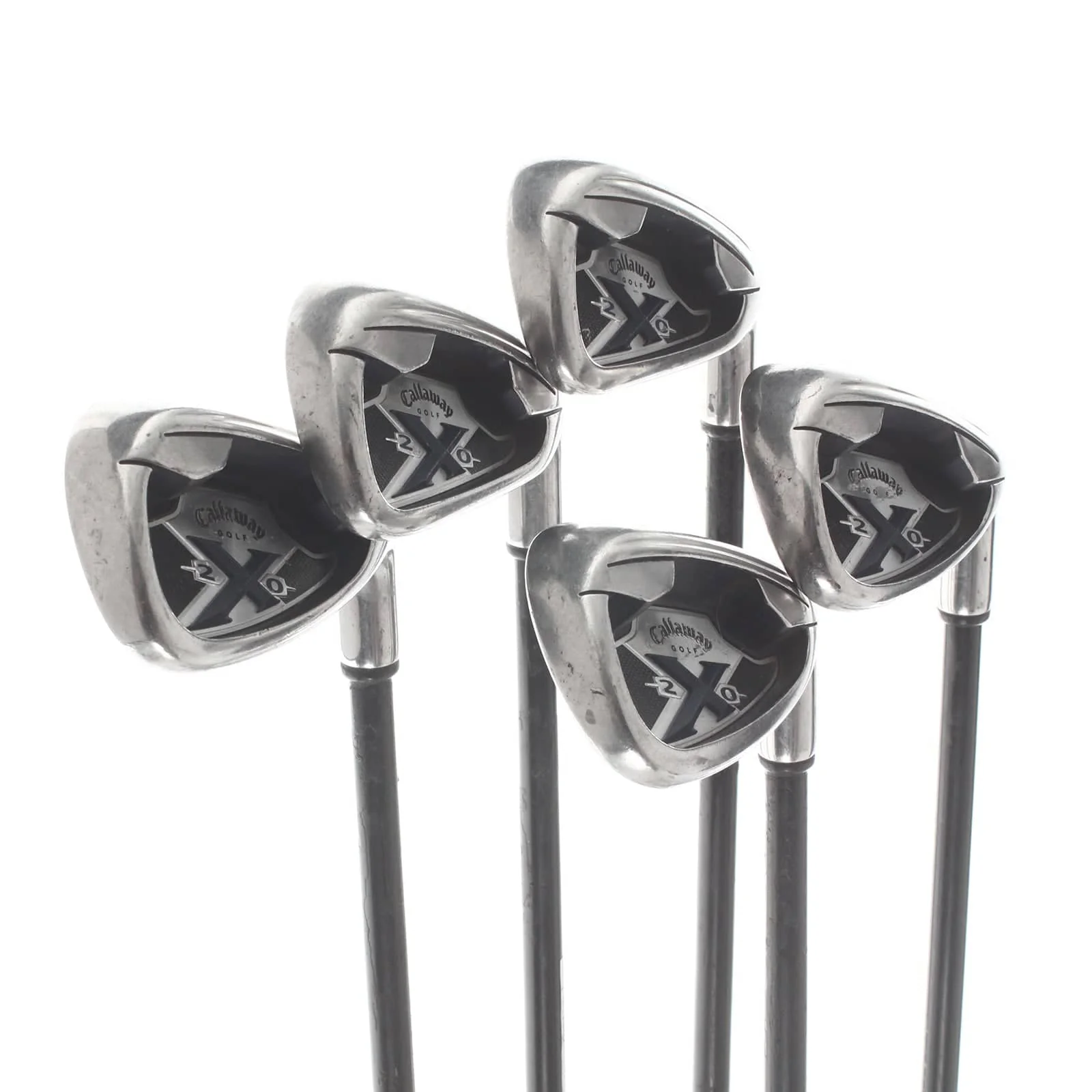 Callaway X-20 Graphite Mens Right Hand Irons 6-PW Stiff - Callaway X 75g - Image 2