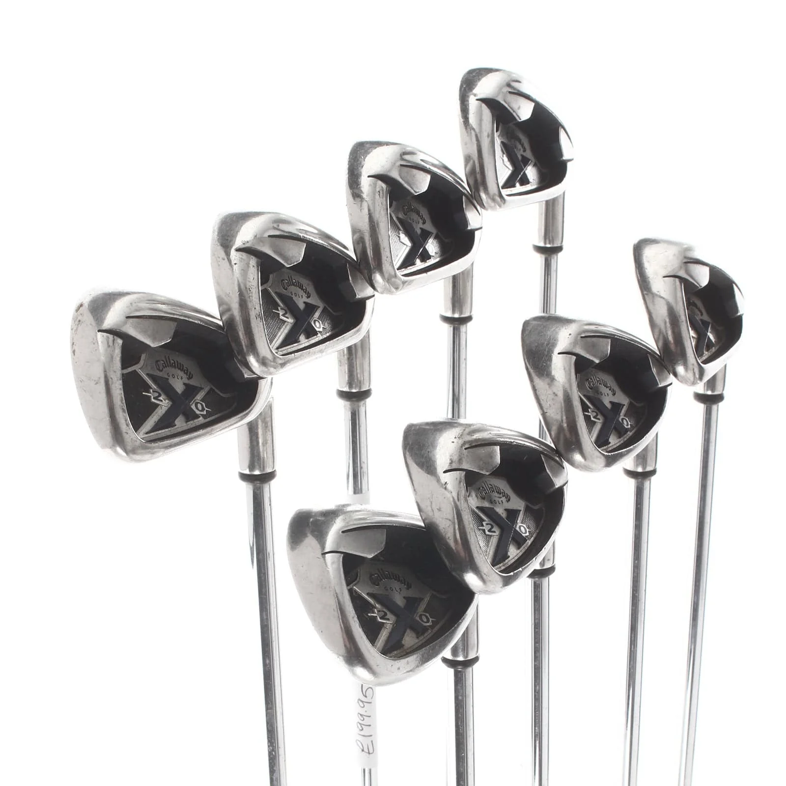 Callaway X-20 Steel Mens Right Hand Irons 3-PW Uniflex - Callaway - Image 2