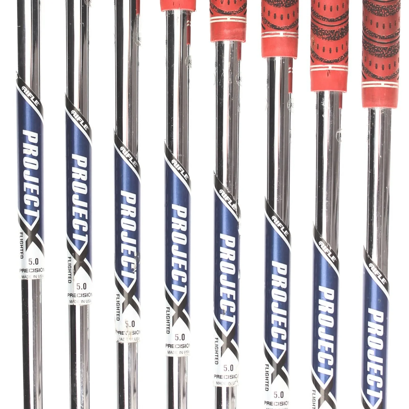 Callaway X-20 Tour Steel Mens Right Hand Irons 3-PW Regular - Project X Rifle 5.0 - Image 6