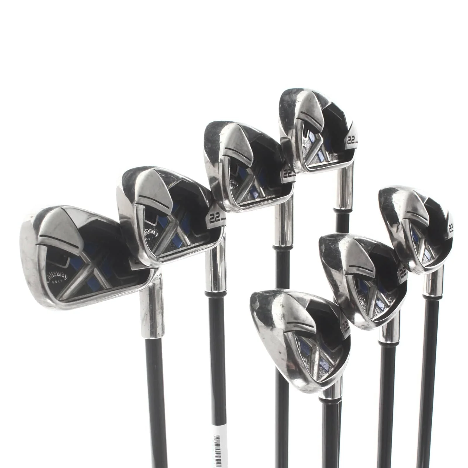 Callaway X-22 Graphite Mens Right Hand Irons 4-PW Regular - Image 2