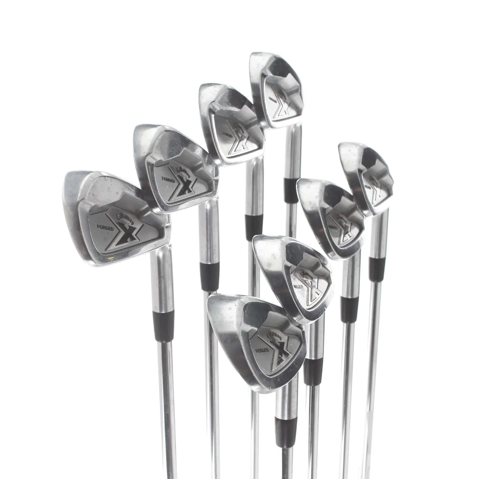 Callaway X Forged 2007 Steel Mens Right Hand Irons 3-PW Stiff - Project X Rifle 6.0 - Image 2