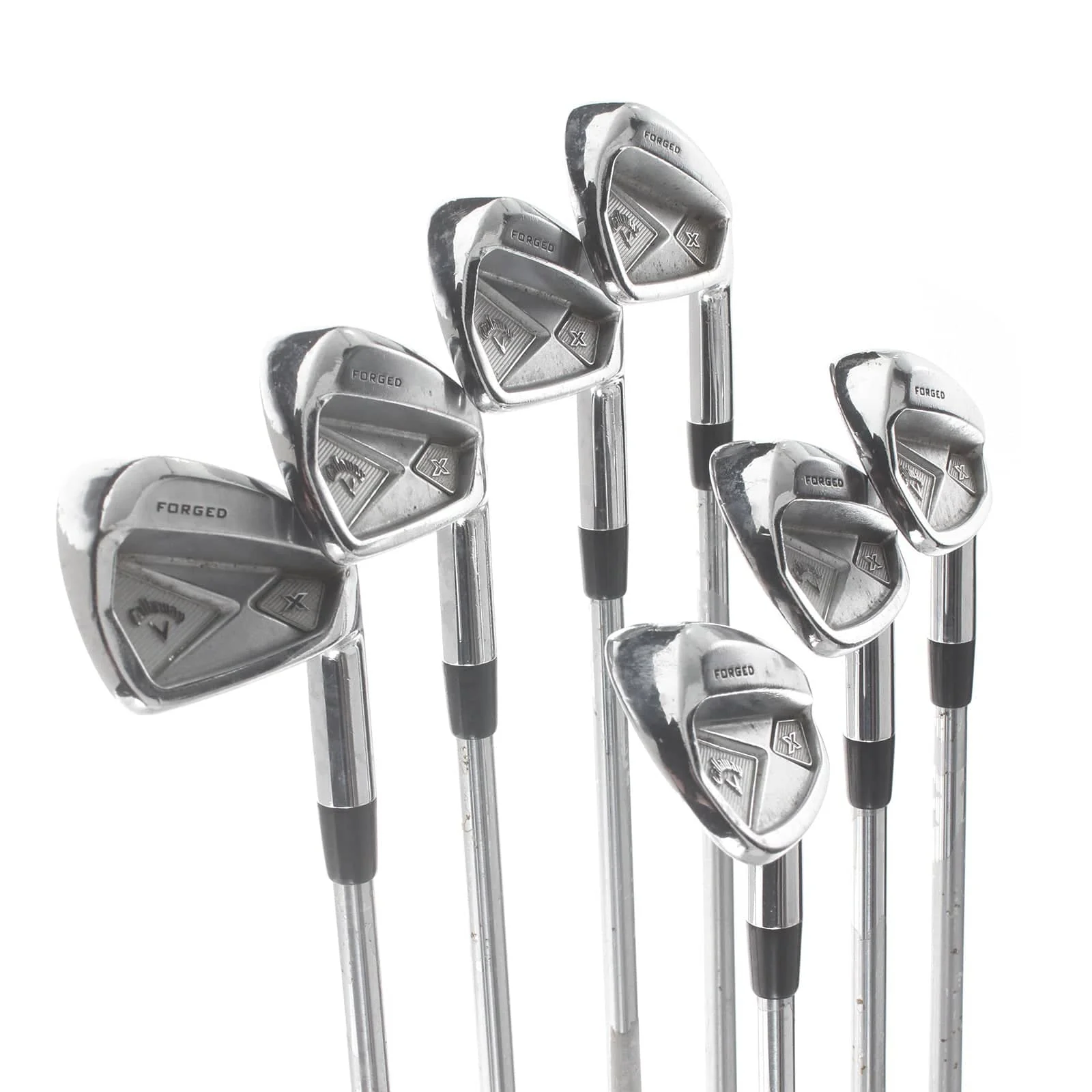 Callaway X-Forged Steel Mens Right Hand Irons 4-PW Stiff - Project X 6.0 - Image 2