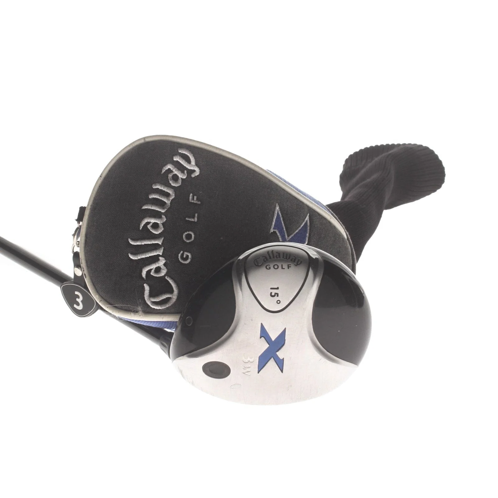Callaway X Graphite Mens Right Hand Fairway 3 Wood 15* Regular - Fujikura