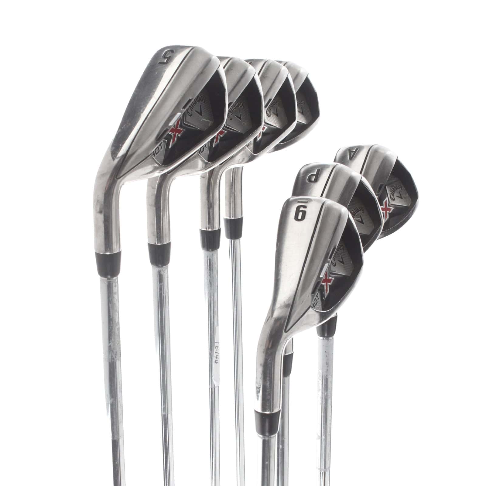 Callaway X Hot Steel Mens Left Hand Irons 5-AW Uniflex - - Image 2