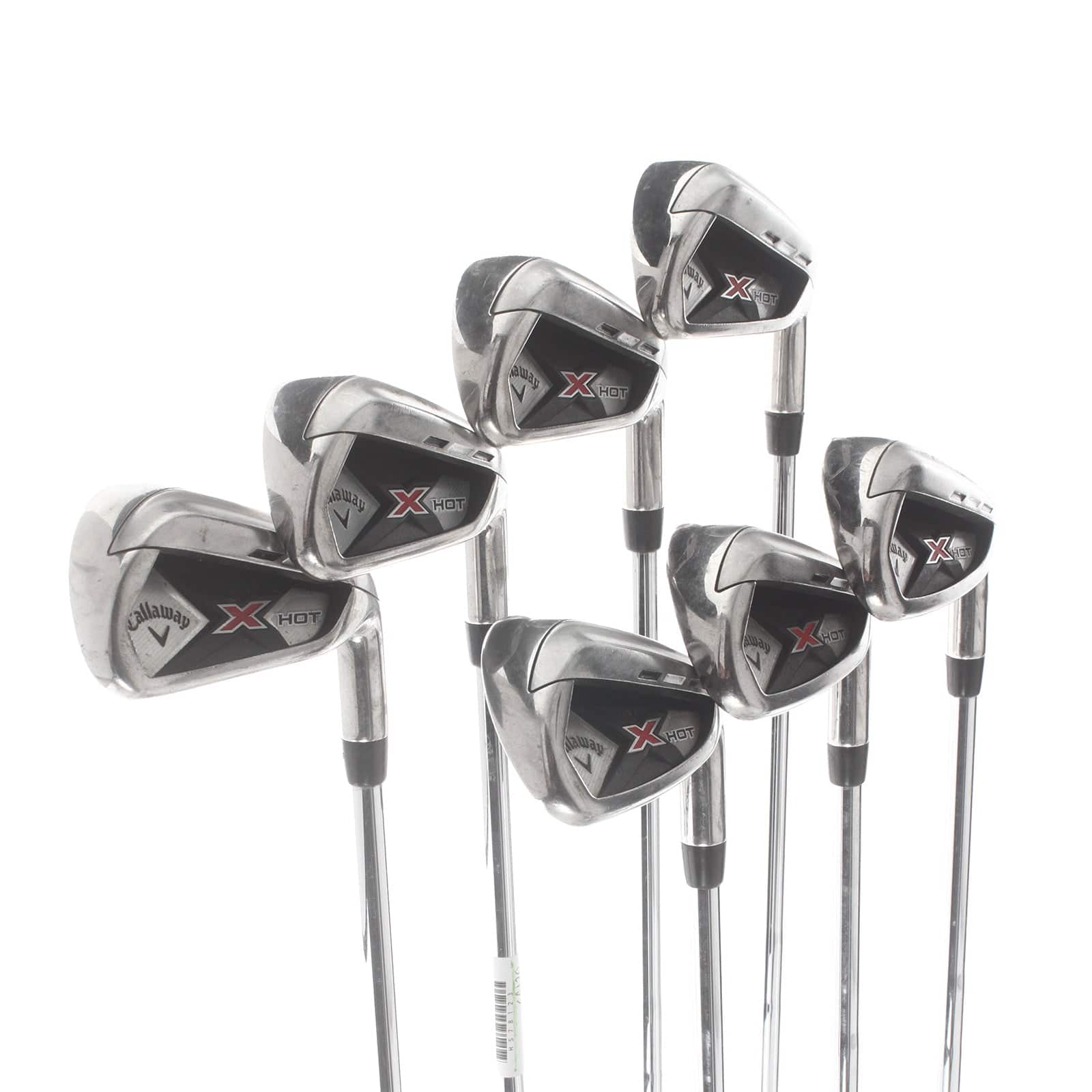 Callaway X Hot Steel Mens Right Hand Irons 4-PW Stiff - True Temper Speed Step 85 - Image 2