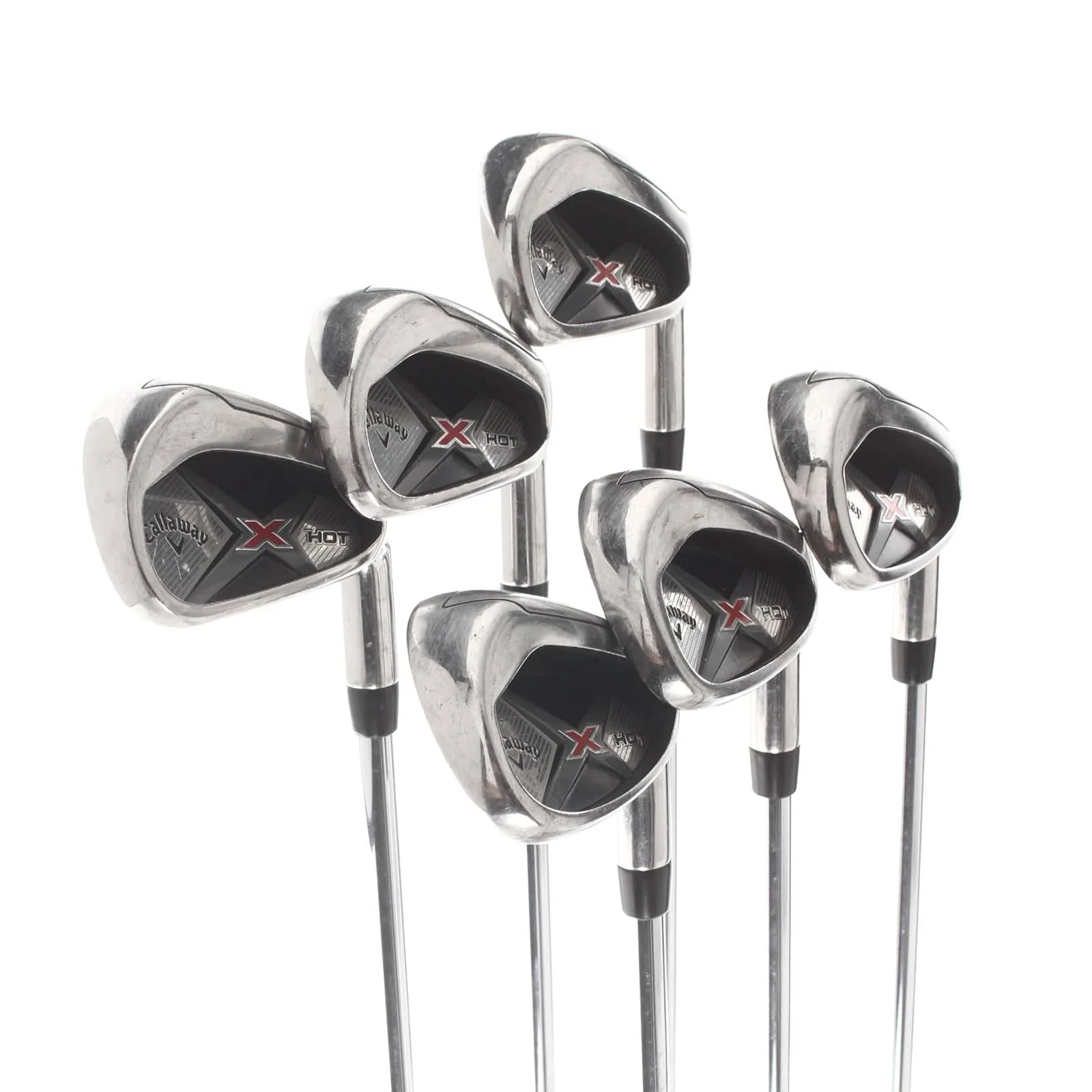 Callaway X Hot Steel Mens Right Hand Irons 5-PW Regular - True Temper - Image 2