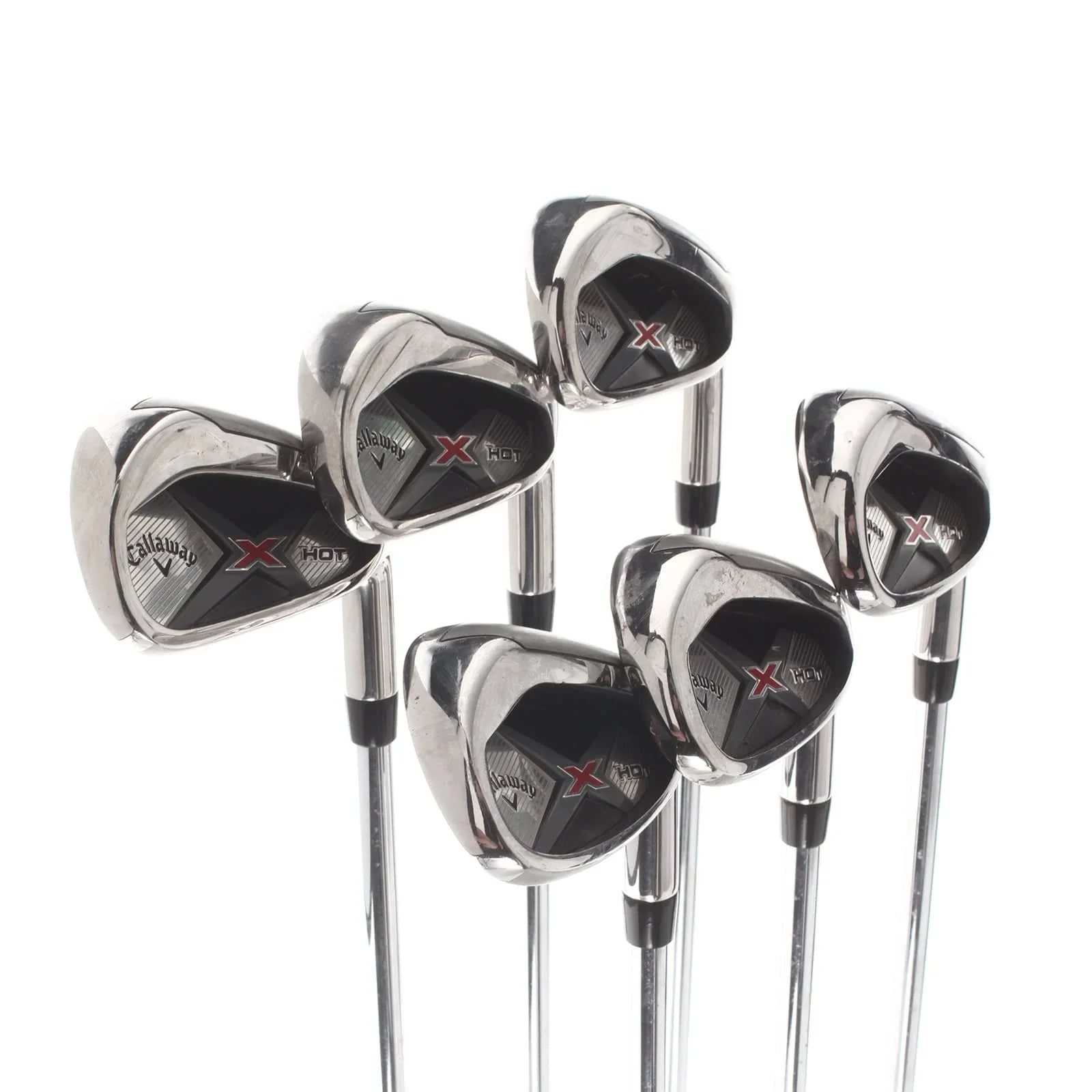 Callaway X Hot Steel Mens Right Hand Irons 5-PW Regular - True Temper xp85 - Image 2