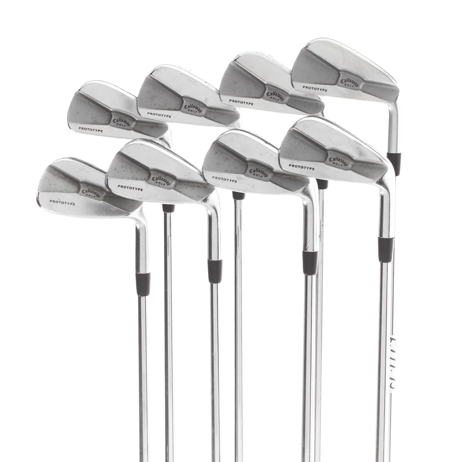 Callaway X-Prototype Steel Mens Right Hand Irons 3-PW Regular - Project X Rifle 5.5