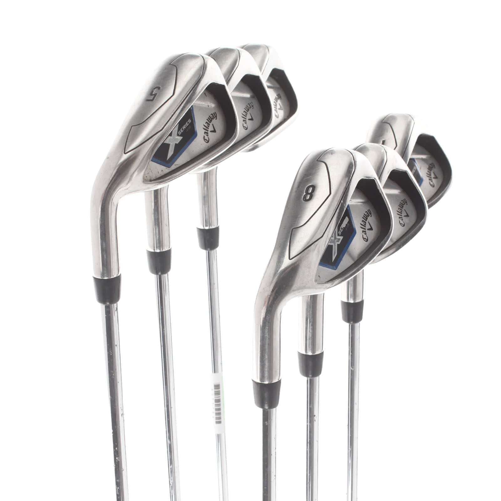 Callaway X-Series N416 Steel Mens Left Hand Irons 5-PW Uniflex - Callaway - Image 2