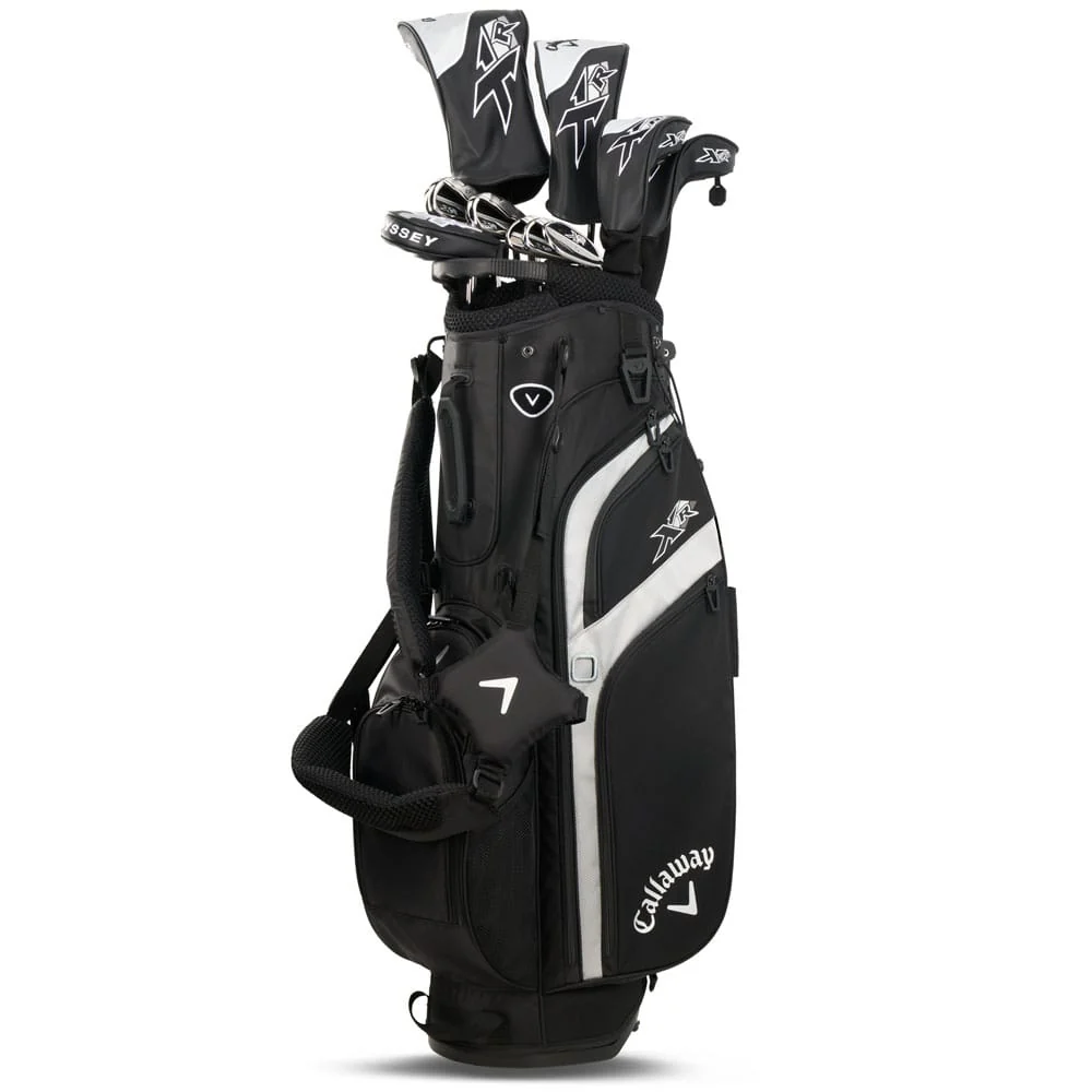 Callaway XR 26 13-Piece Stand Bag Package Set - Steel - Black/Silver - Image 14