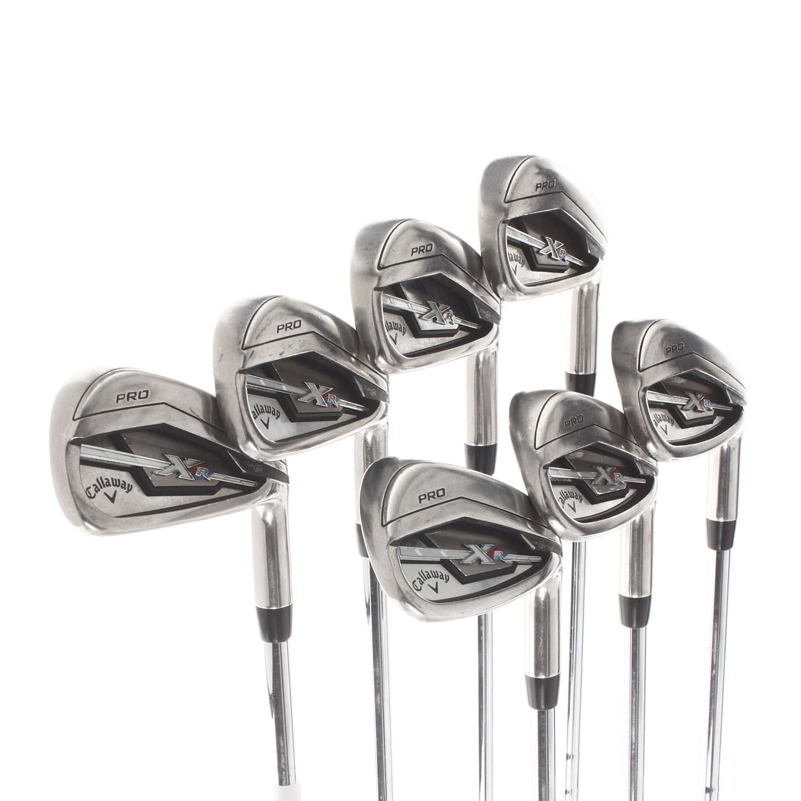 Callaway XR Pro Steel Mens Right Hand Irons 4-PW Regular - KBS Tour-V 90 - Image 2