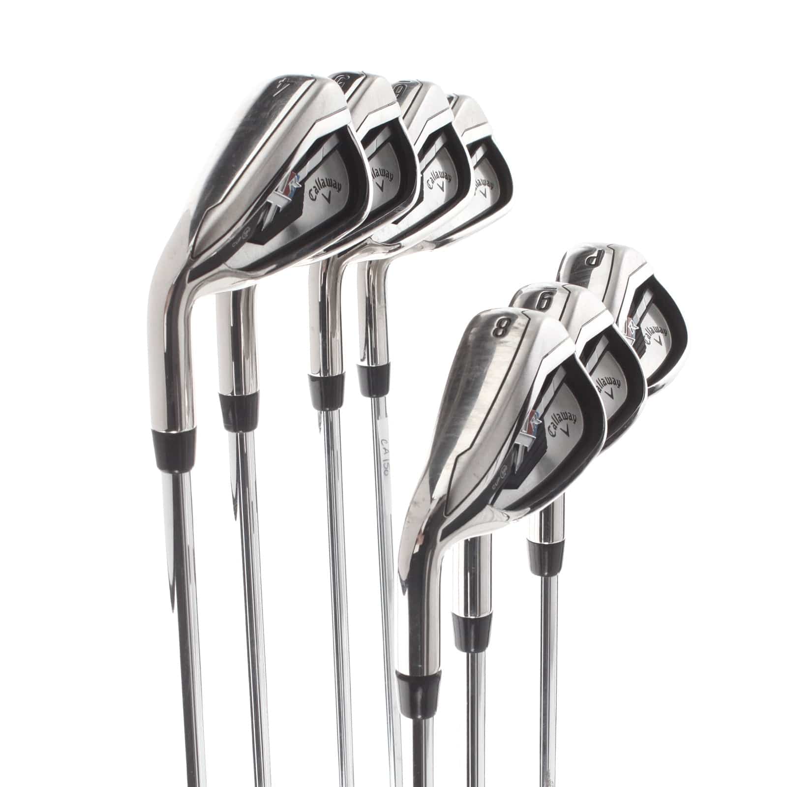 Callaway XR Steel Mens Left Hand Irons 4-PW Regular - Speedstep 80 - Image 2