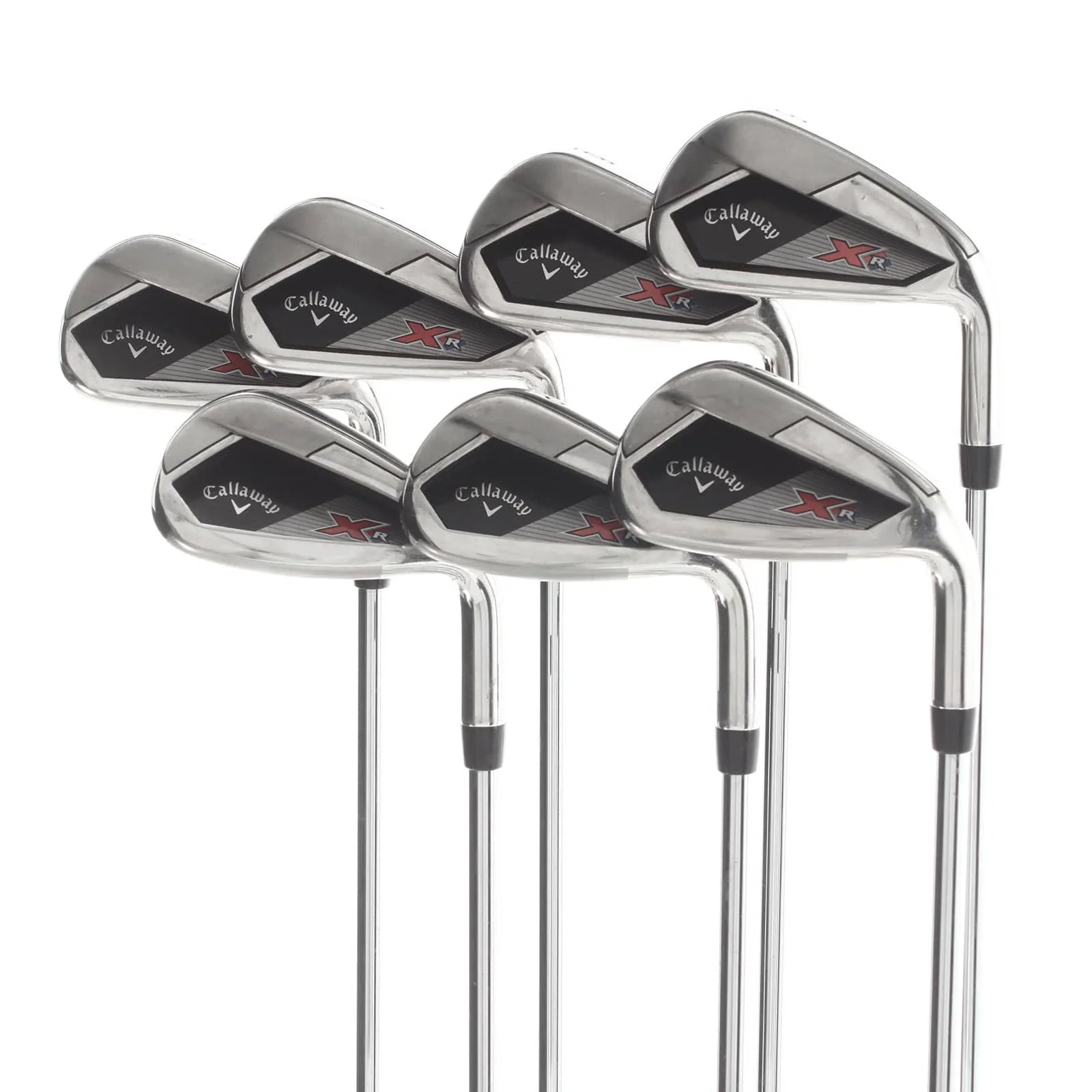 Callaway XR Steel Mens Right Hand Irons 5-GW Stiff - Callaway XR Stiff