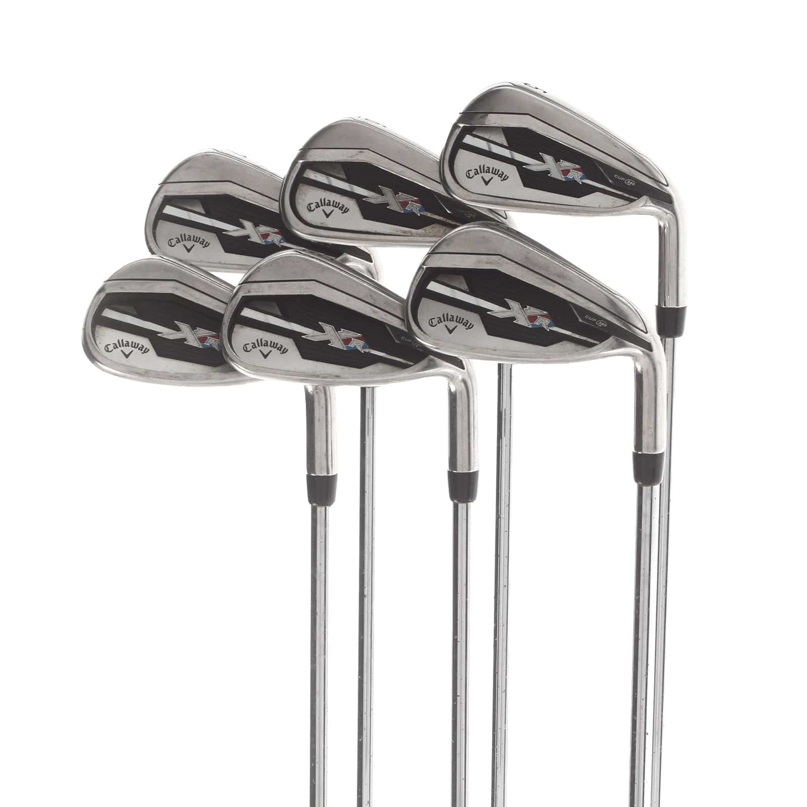 Callaway XR Steel Mens Right Hand Irons 5-PW Regular - Speed Step 80