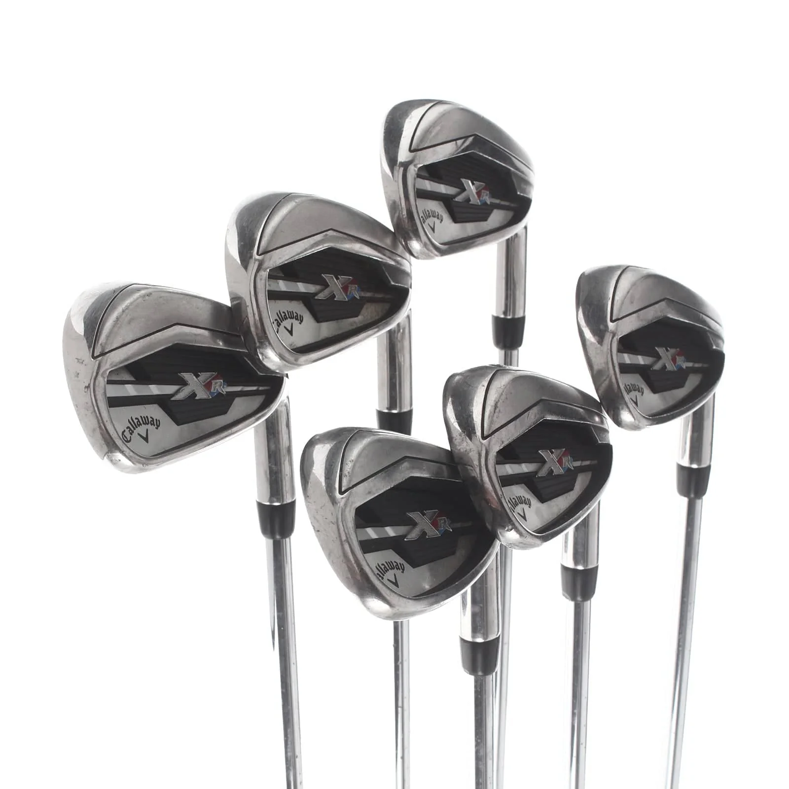 Callaway XR Steel Mens Right Hand Irons 5-PW Regular - Speed Step 80 - Image 2