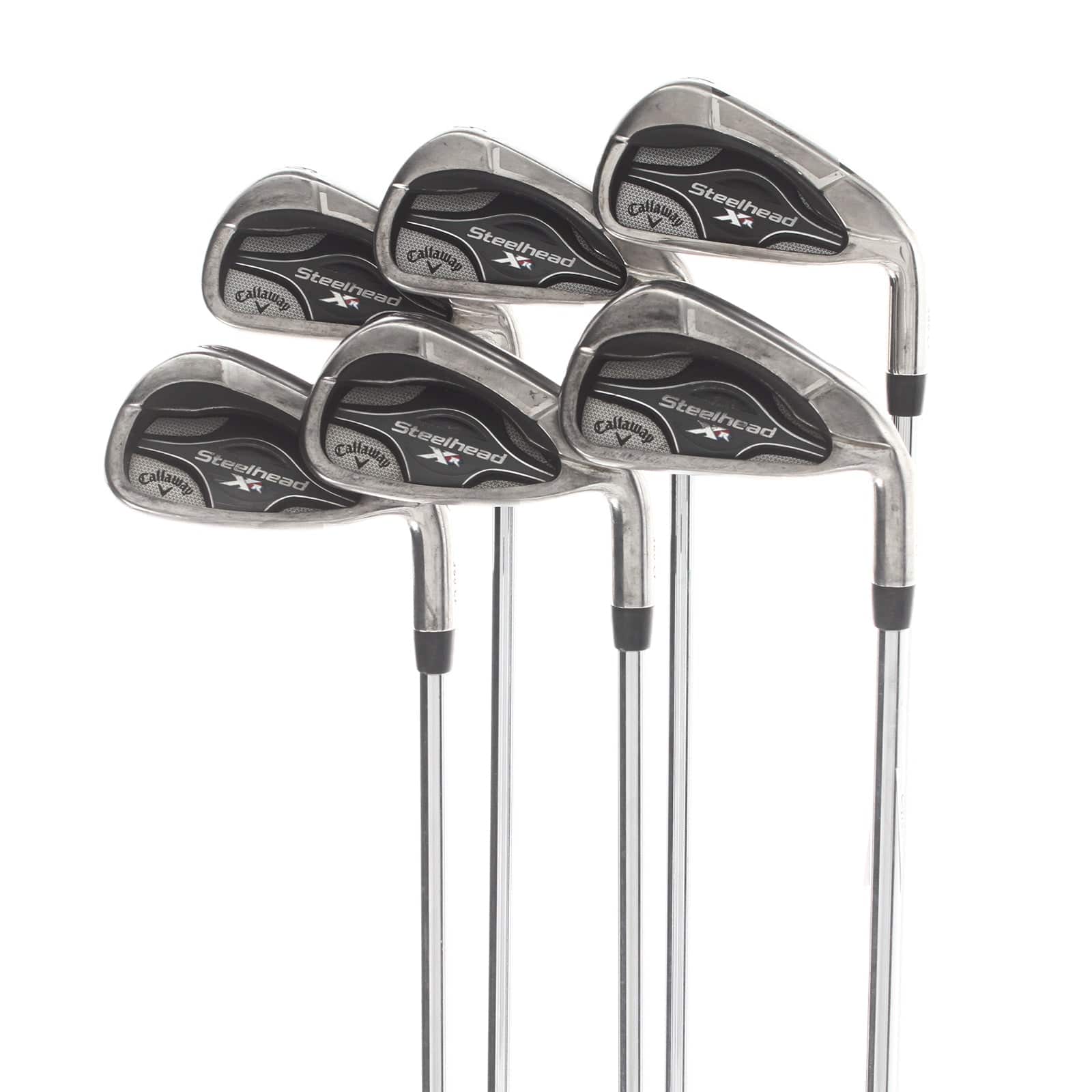 Callaway XR Steelhead Steel Mens Right Hand Irons 4-9 Regular - True Temper XP95