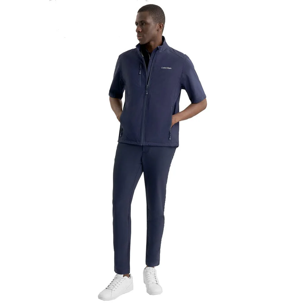 Calvin Klein Acres Short Sleeve Waterproof Jacket - Navy - Image 7