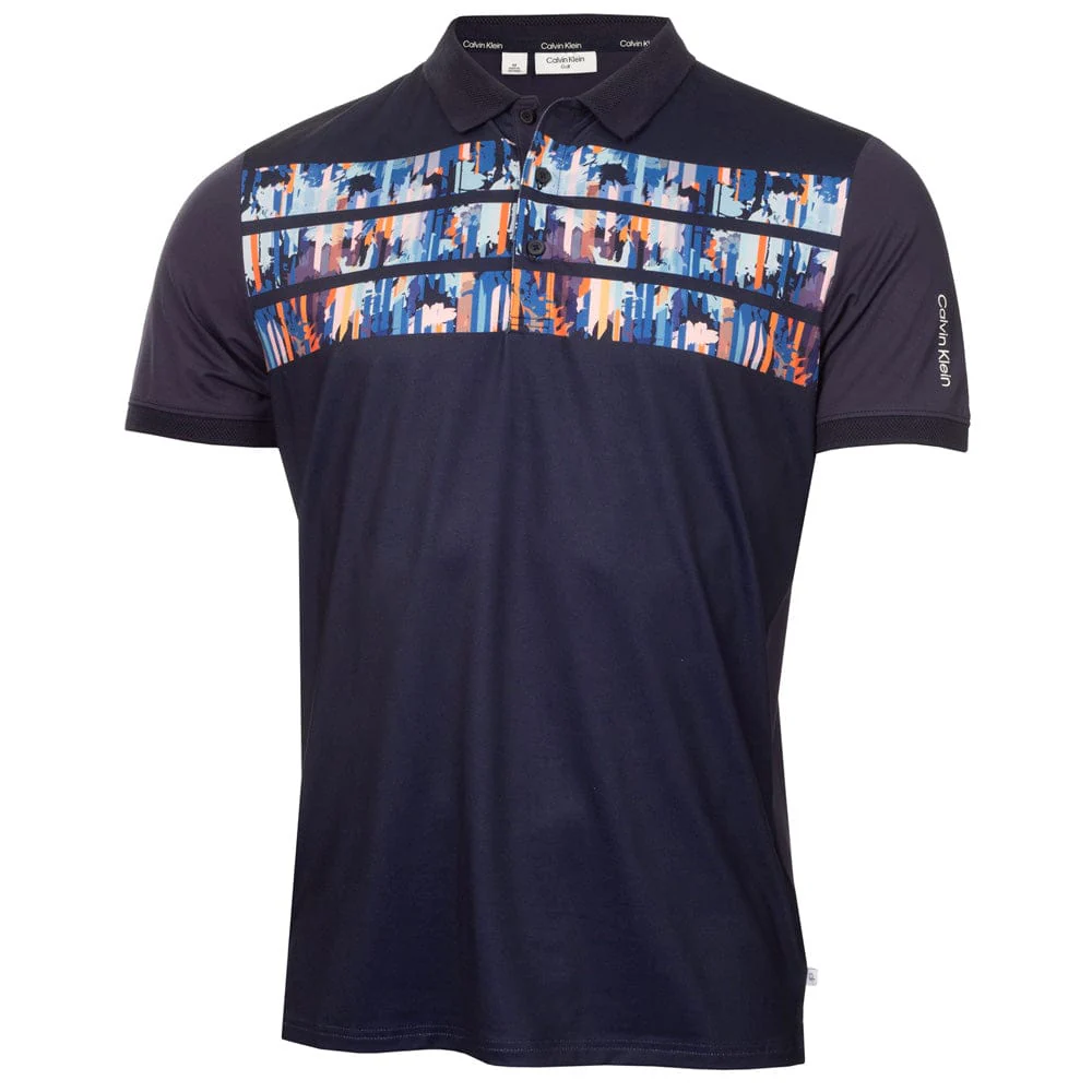 Calvin Klein Ashgrove Polo Shirt - Navy - Image 3