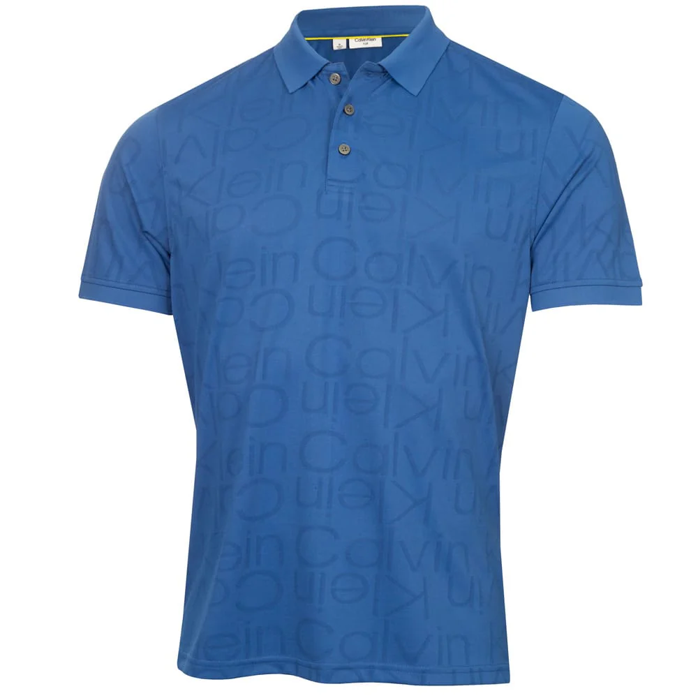 Calvin Klein Avondale Polo Shirt - Blue Hibiscus