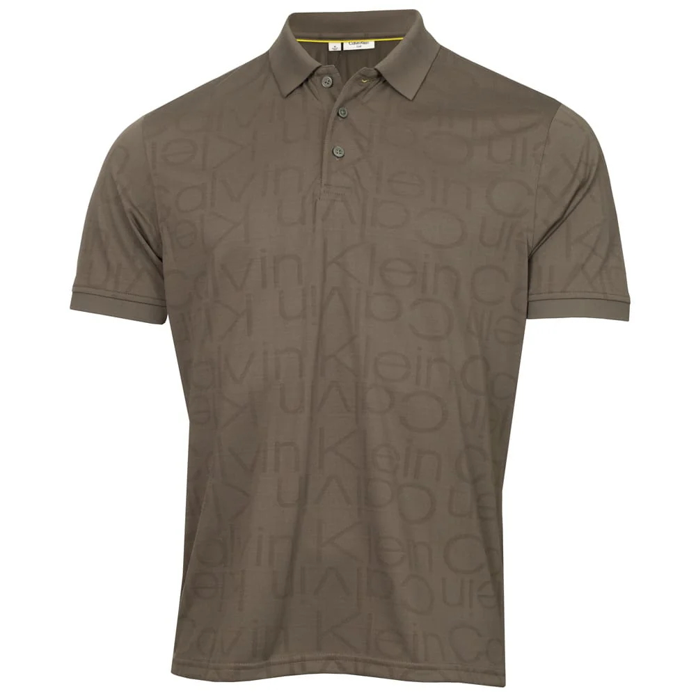 Calvin Klein Avondale Polo Shirt - Cedar Brown