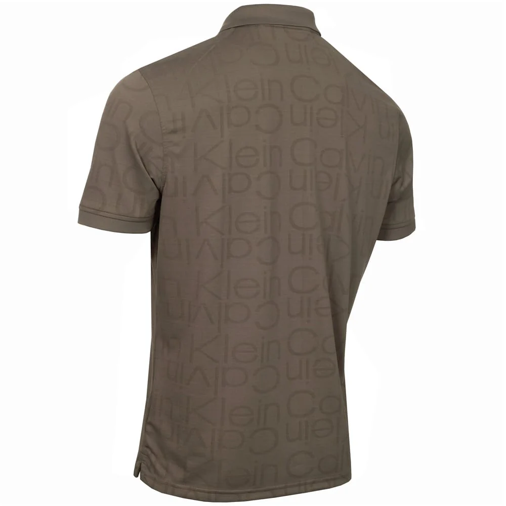 Calvin Klein Avondale Polo Shirt - Cedar Brown - Image 2