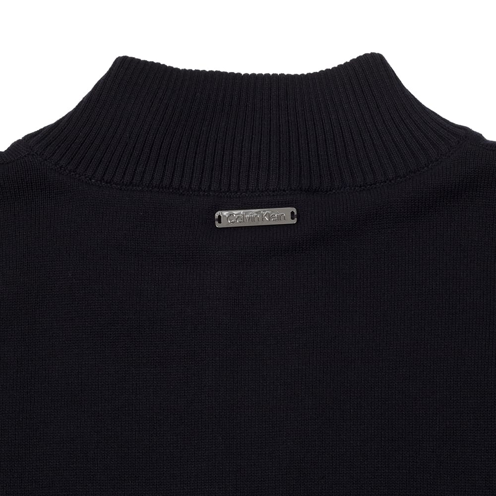 Calvin Klein Baxter Lined Sweater - Navy - Image 4