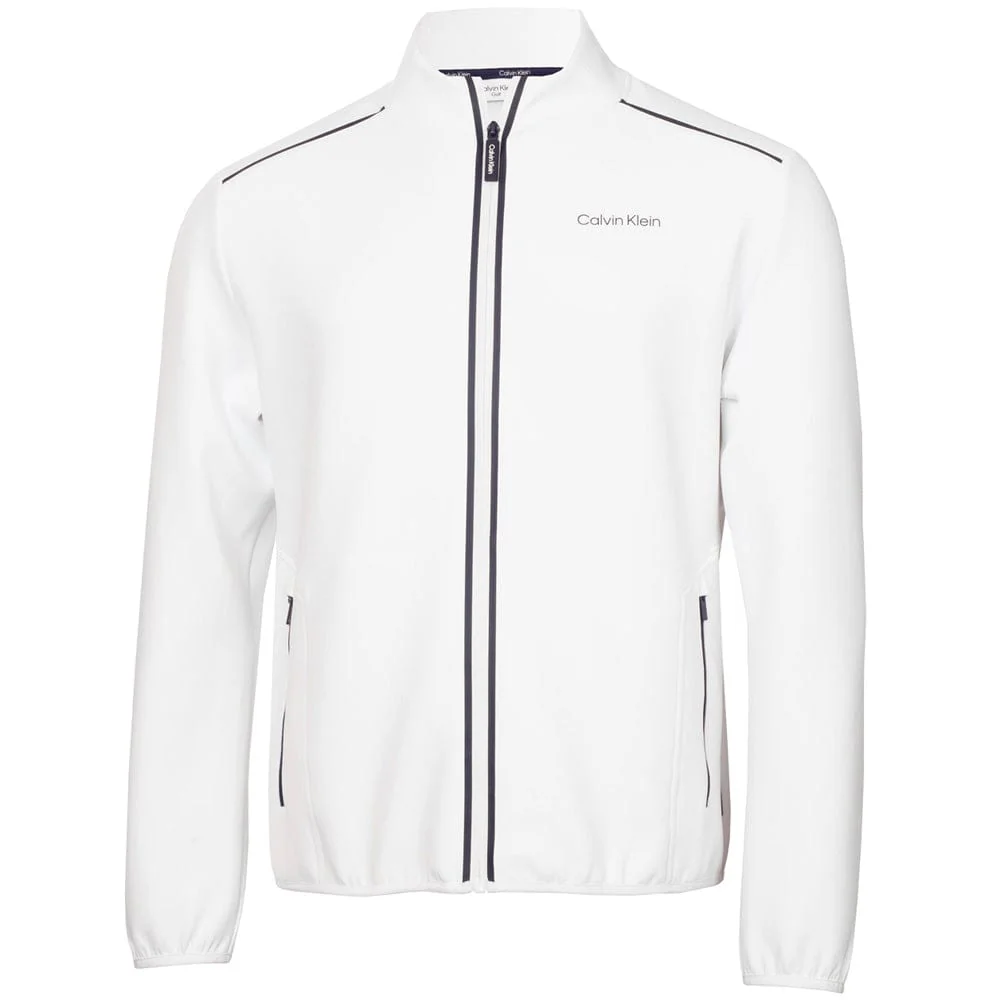 Calvin Klein Brookhill Technical Full Zip Jacket - White