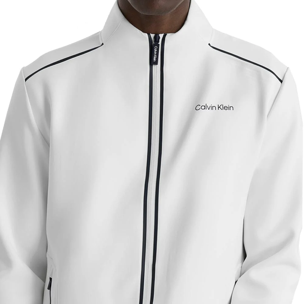 Calvin Klein Brookhill Technical Full Zip Jacket - White - Image 3
