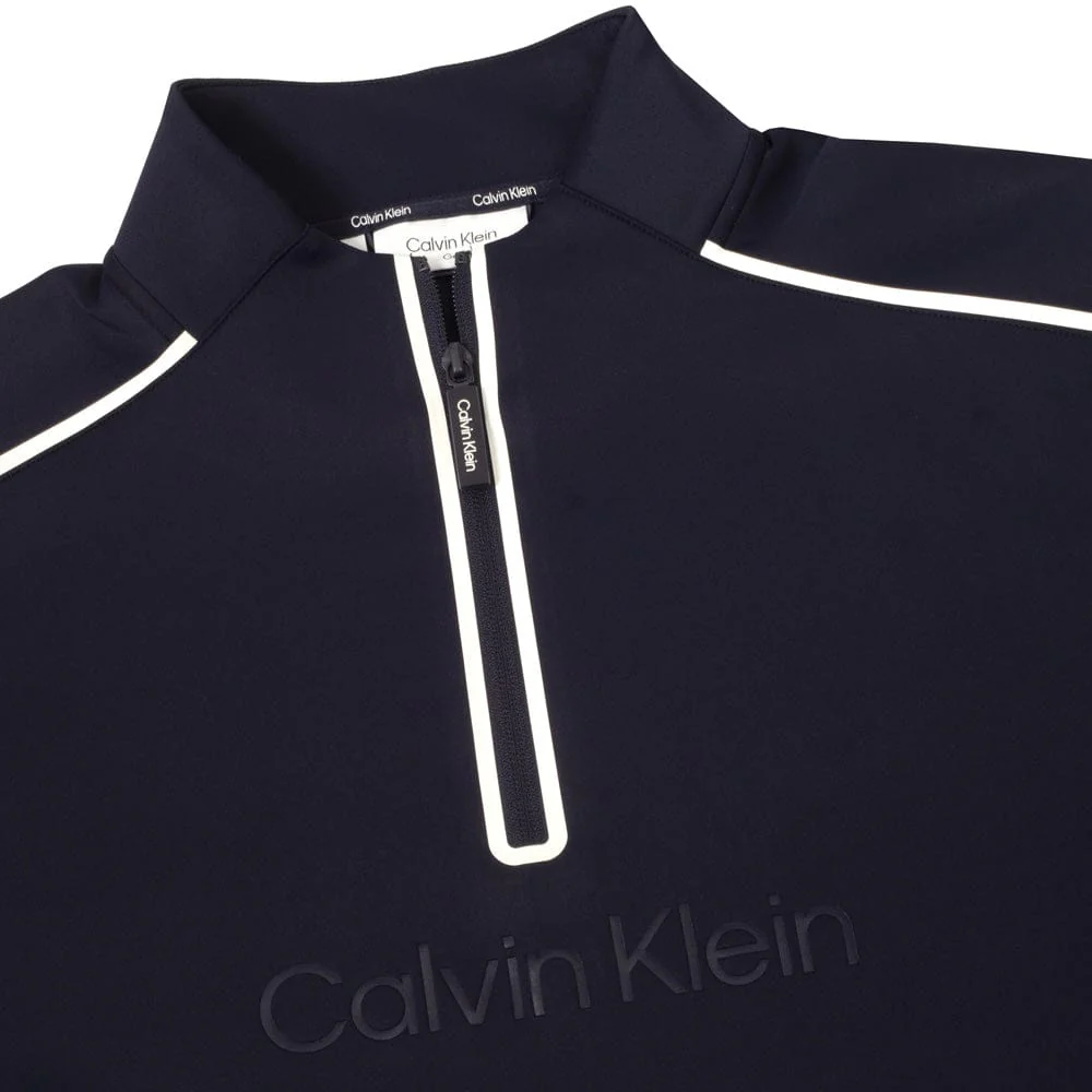 Calvin Klein Brookhill Technical Half Zip - Navy - Image 5
