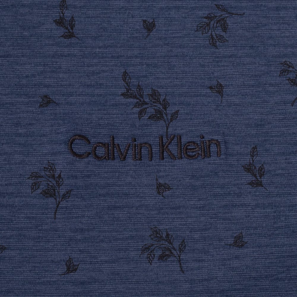 Calvin Klein Colton Printed Polo Shirt - Denim - Image 4