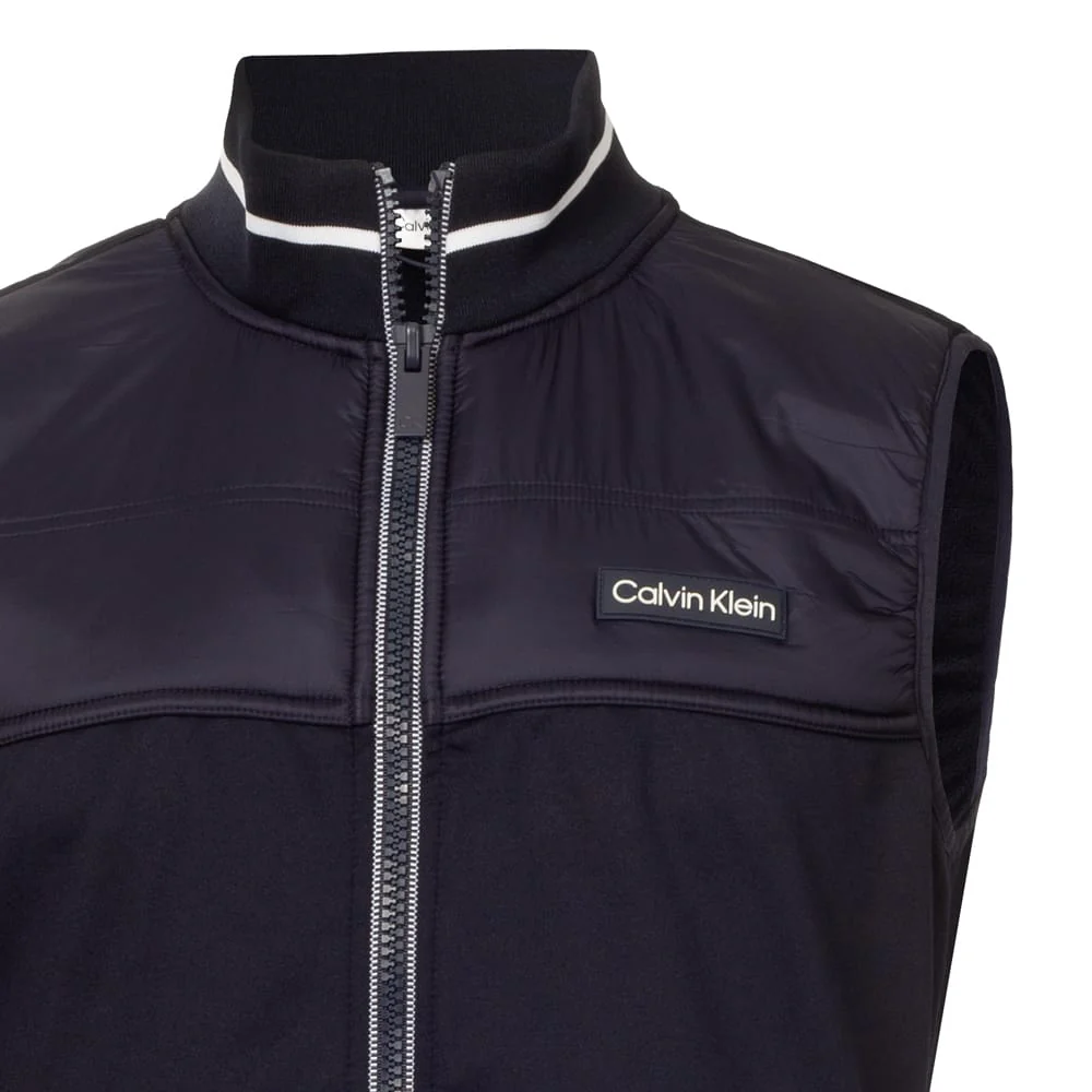 Calvin Klein Concourse Hybrid Full-Zip Gilet - Navy - Image 3