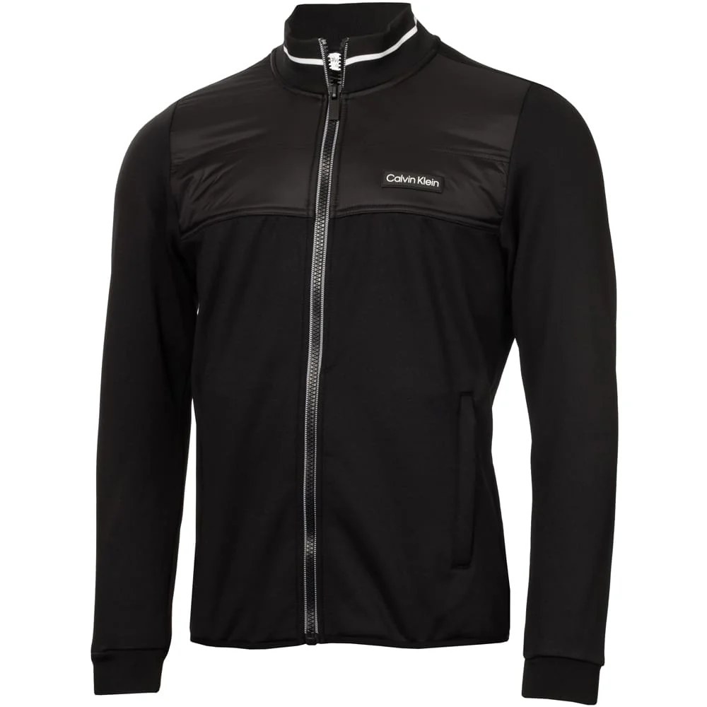 Calvin Klein Concourse Hybrid Full-Zip Jacket - Black