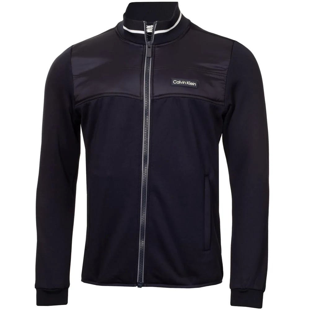 Calvin Klein Concourse Hybrid Full-Zip Jacket - Navy