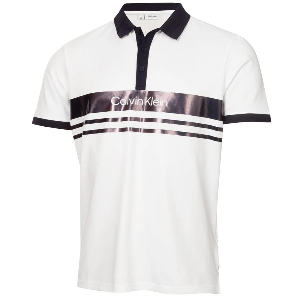 Calvin Klein Freemount Polo Shirt - White - Image 3