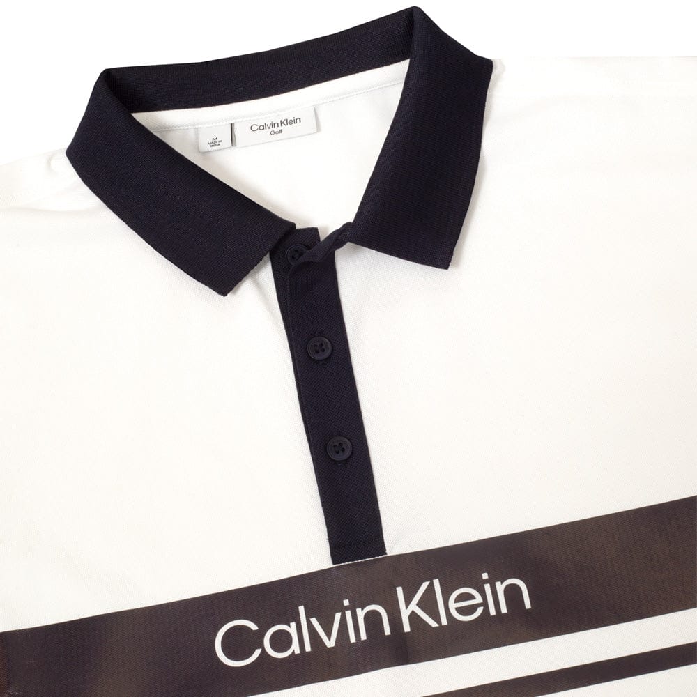 Calvin Klein Freemount Polo Shirt - White - Image 5