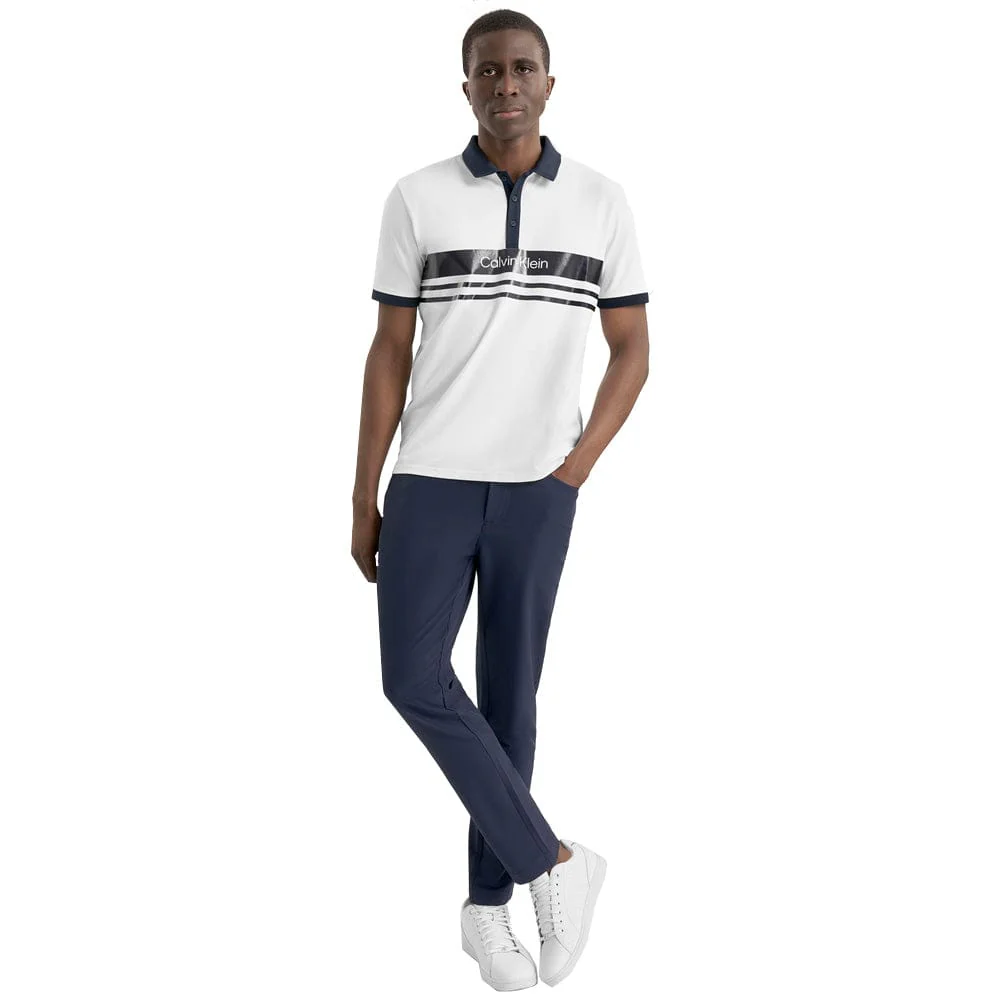 Calvin Klein Freemount Polo Shirt - White - Image 7