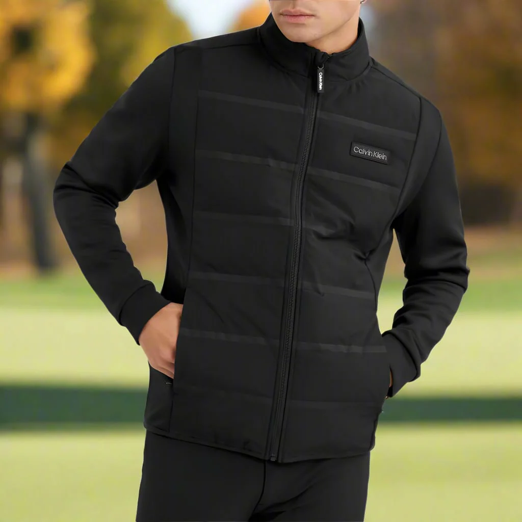 Calvin Klein Houston Hybrid Full Zip Jacket - Black - Image 6