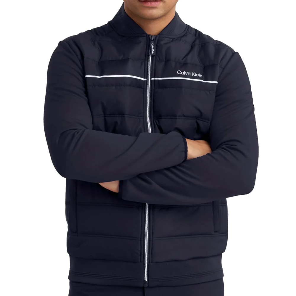 Calvin Klein Lincoln Bomber Jacket - Blue - Image 3