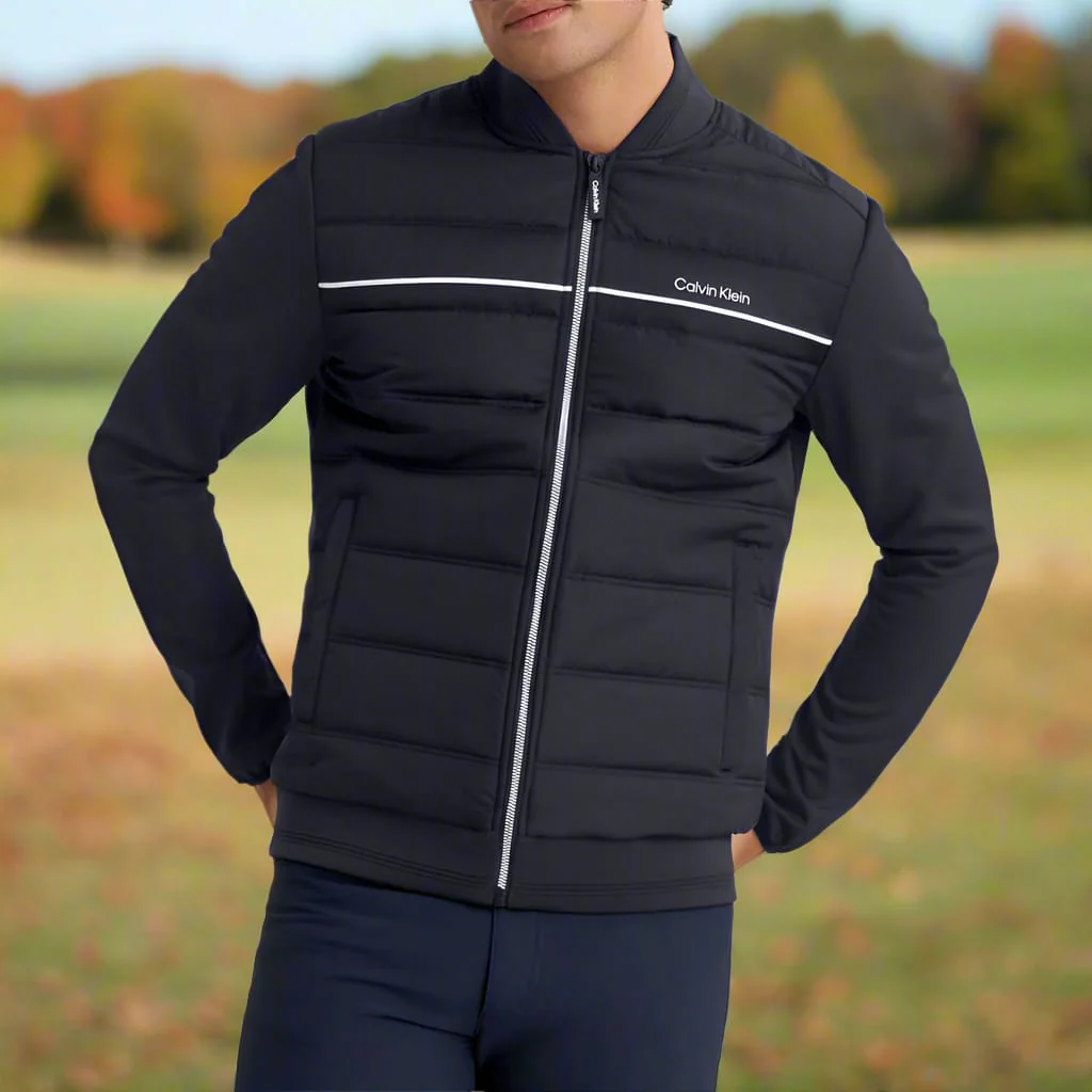 Calvin Klein Lincoln Bomber Jacket - Navy - Image 6