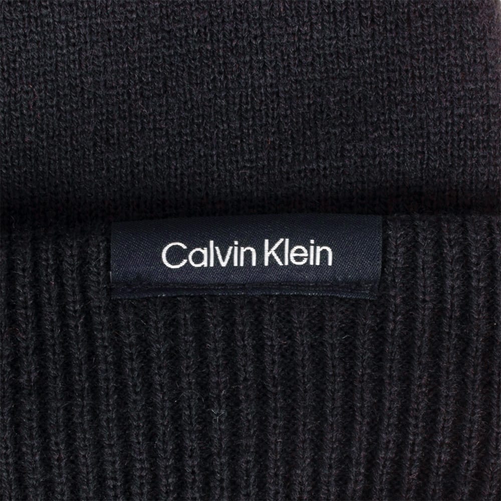 Calvin Klein Linden Bobble Beanie - Navy - Image 4