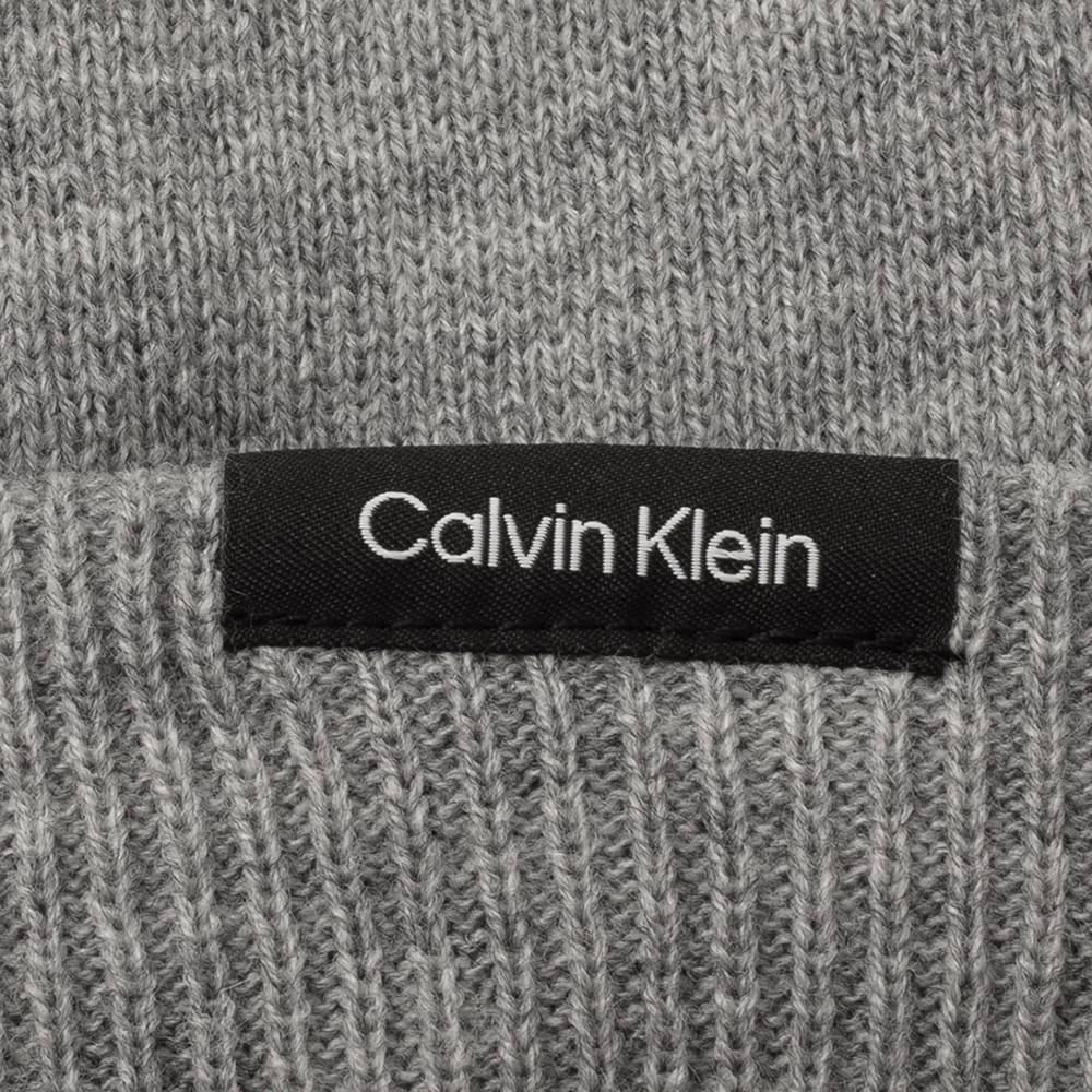 Calvin Klein Linden Bobble Beanie - Silver Marl - Image 2
