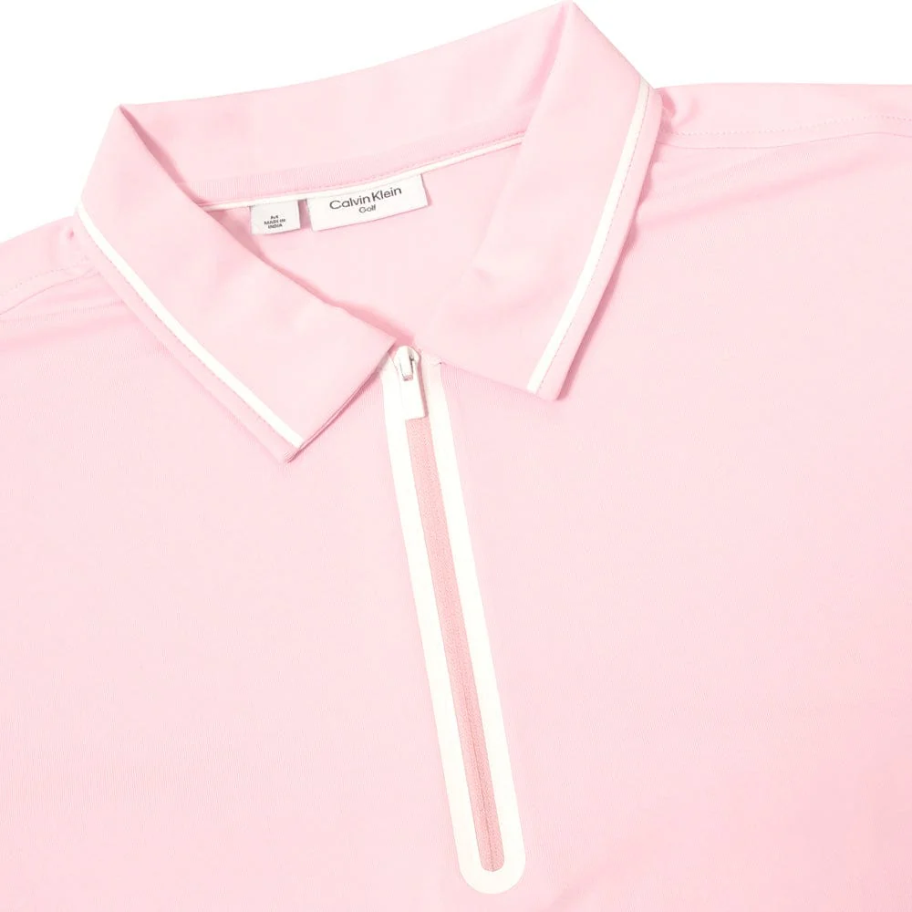 Calvin Klein Longstone Polo Shirt - Cherry Blossom - Image 5