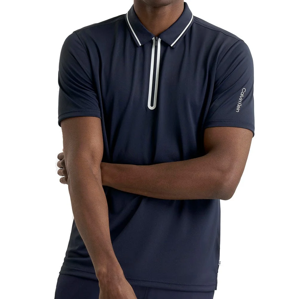 Calvin Klein Longstone Polo Shirt - Navy