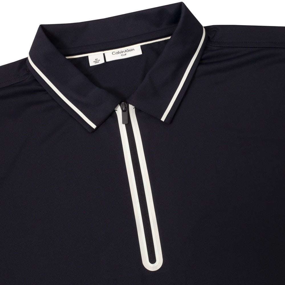 Calvin Klein Longstone Polo Shirt - Navy - Image 4