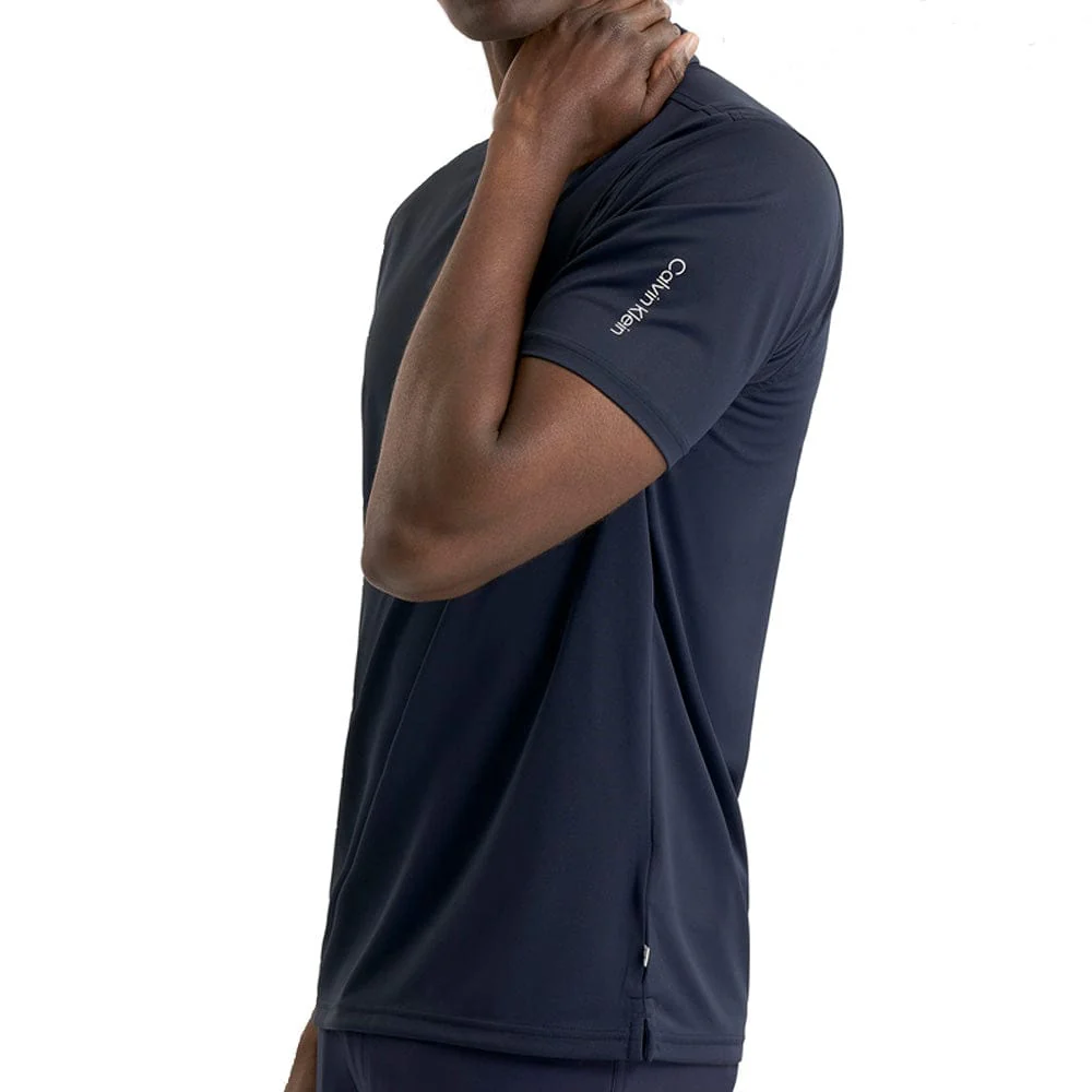 Calvin Klein Longstone Polo Shirt - Navy - Image 5