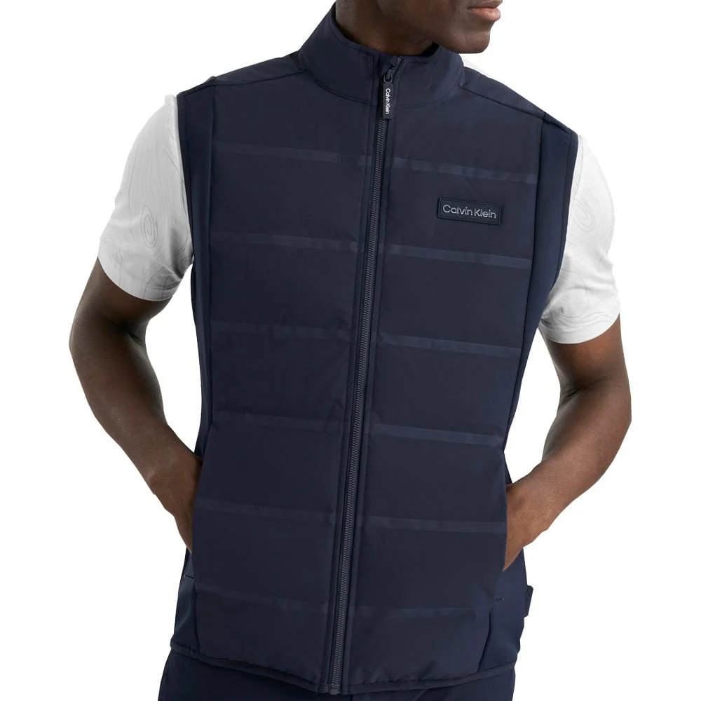 Calvin Klein Manning Full Zip Gilet - Navy