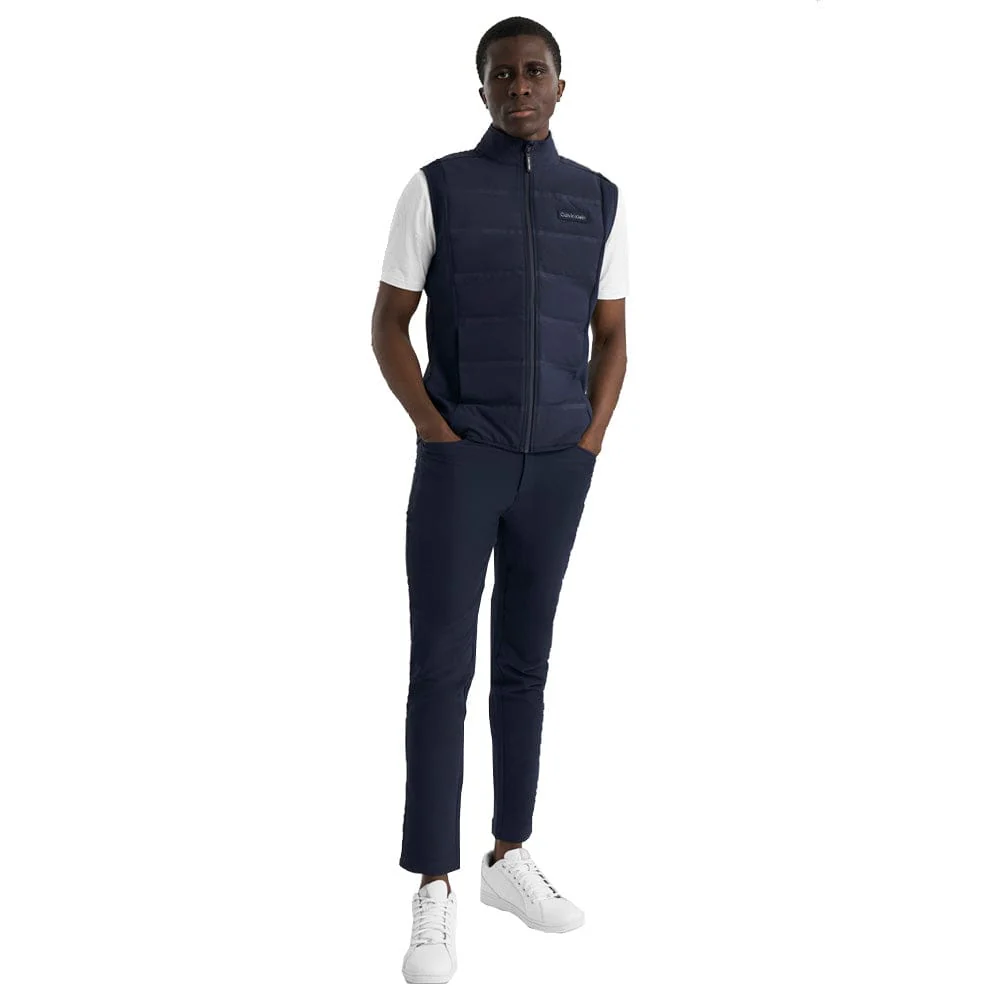 Calvin Klein Manning Full Zip Gilet - Navy - Image 8