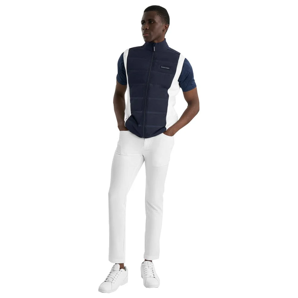 Calvin Klein Manning Full Zip Gilet - White - Image 8