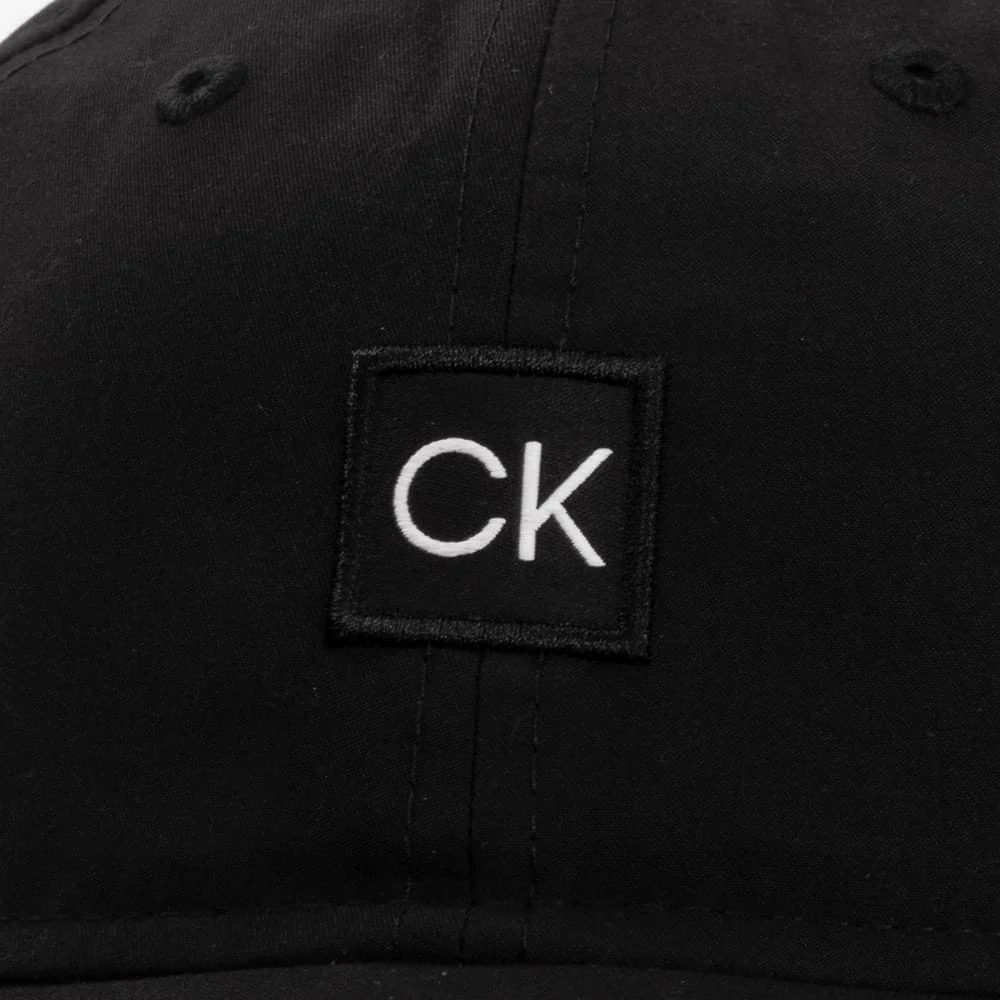 Calvin Klein Microfibre Baseball Cap - Black - Image 4